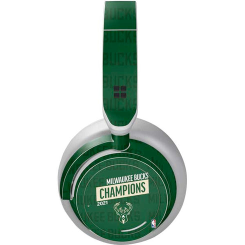 NBA Milwaukee Bucks 2021 Champions Surface Headphones Skin